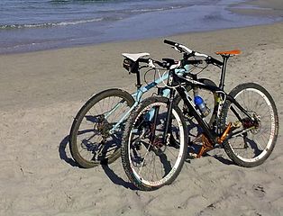 Bikes on the Beach