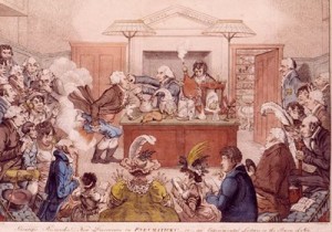 Humphry Davy at the Royal Institution