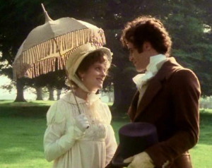 Elizabeth-Bennet-and-Mr-Darcy-played-by-Elizabeth-Garvie-and-David-Rintoul-in-Pride-and-Prejudice-1980
