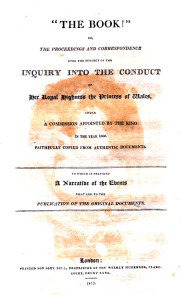 Enquiry into a princess' conduct.