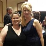 Kristi Hunter and Kristy Cameron at ACFW gala