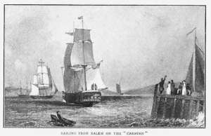 Sailing in 1812 from Salem_Harbor